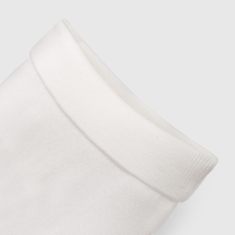 Clemente Blanco Tejido Unisex de New born talla RN a 6/9 M