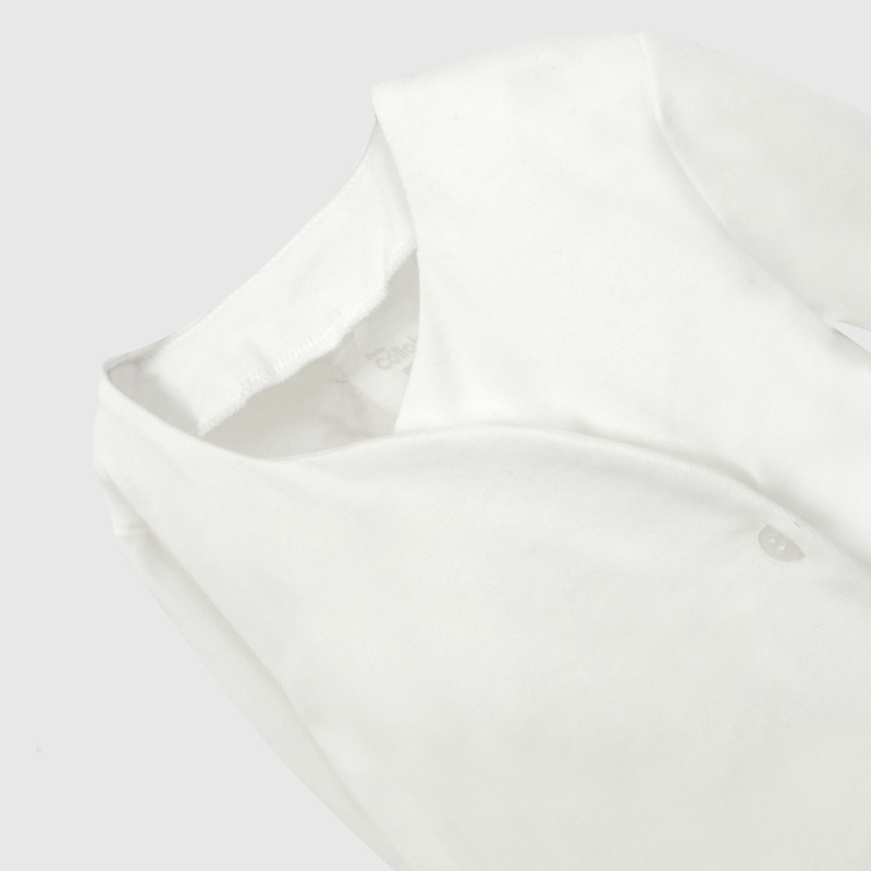 Clemente Blanco Unisex de New born talla RN a 6/9 M