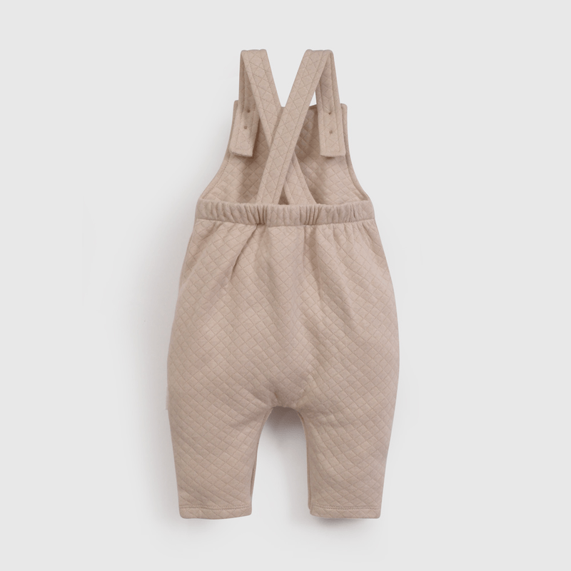 Jardinera Beige Unisex de New born talla RN a 6/9 M