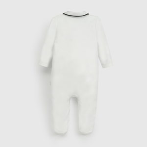 Osito Blanco Cuello de Bebé de New born talla RN a 6/9 M