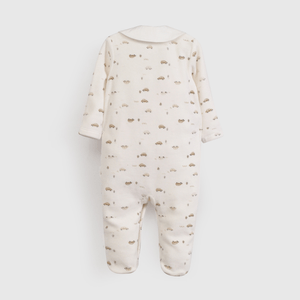 Osito Blanco Plush Autos de Bebé de New born talla RN a 6/9 M