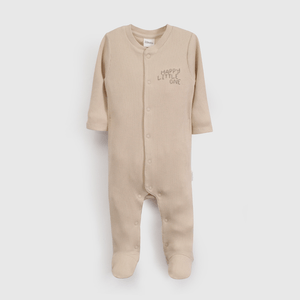 Osito Beige Bordado Unisex de New born talla RN a 6/9 M