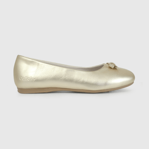 Ballerina Metalizada Dorada de Niño talla 28 a 38
