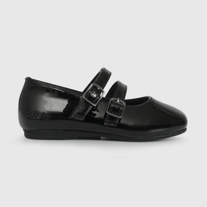 Ballerina Negra Charol de Caminante talla 21 a 27