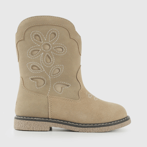 Bota Vaquera Beige de Caminante talla 21 a 27