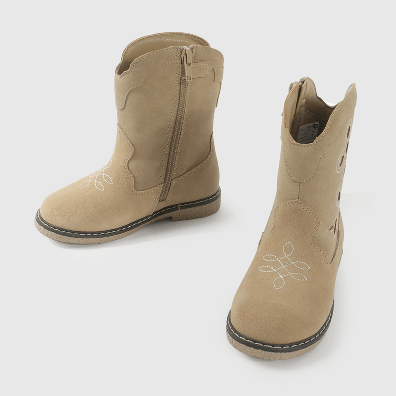 Bota Vaquera Beige de Caminante talla 21 a 27