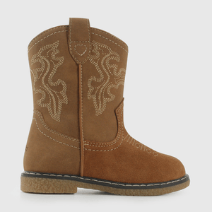 Bota Vaquera Camel de Caminante talla 21 a 27