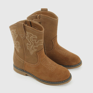Bota Vaquera Camel de Niño talla 28 a 38