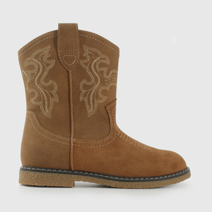 Bota Vaquera Camel de Niño talla 28 a 38