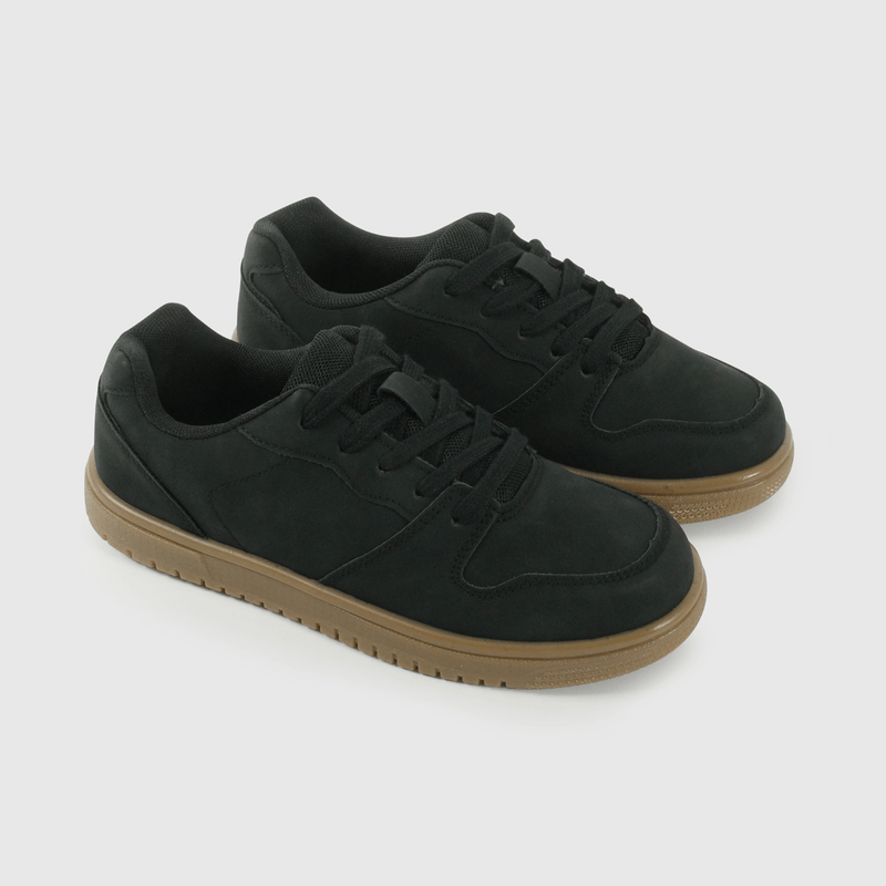 Zapatilla Urbana Negra de Niño talla 28 a 38