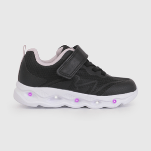 Zapatilla de Luces Negra de Caminante talla 21 a 27