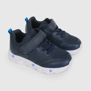 Zapatilla de Luces Azul de Caminante talla 21 a 27