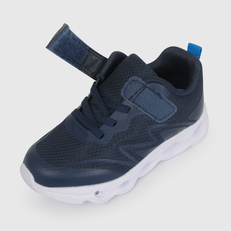 Zapatilla de Luces Azul de Caminante talla 21 a 27