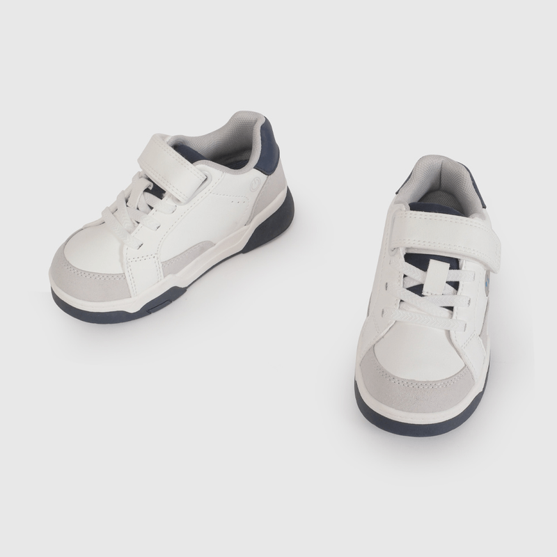 Zapatilla de Luces Blanca Temática Gamer de Caminante talla 21 a 27