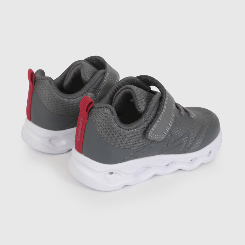 Zapatilla de Luces Gris de Caminante talla 21 a 27