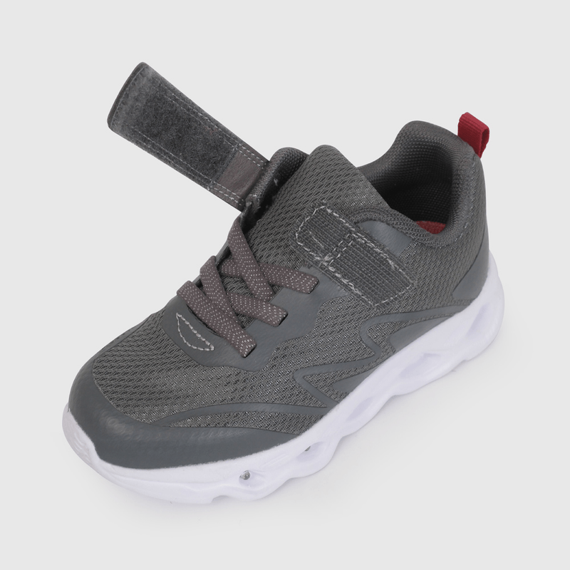 Zapatilla de Luces Gris de Caminante talla 21 a 27