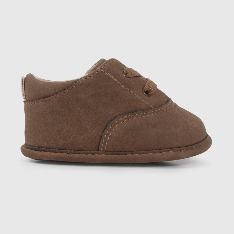 Zapato de Vestir Café de Bebé talla 14 a 18