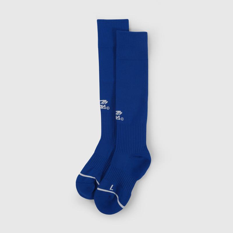 Calcetín Fútbol Azul de Niño talla 26/29 a 34/37
