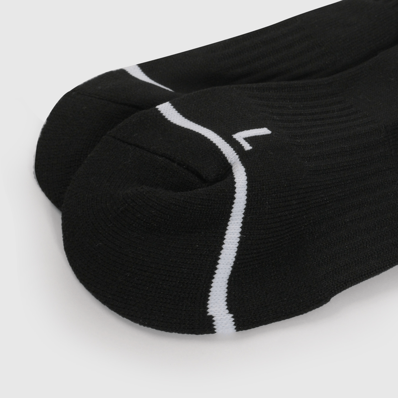 Calcetín Fútbol Negro de Niño talla 26/29 a 34/37