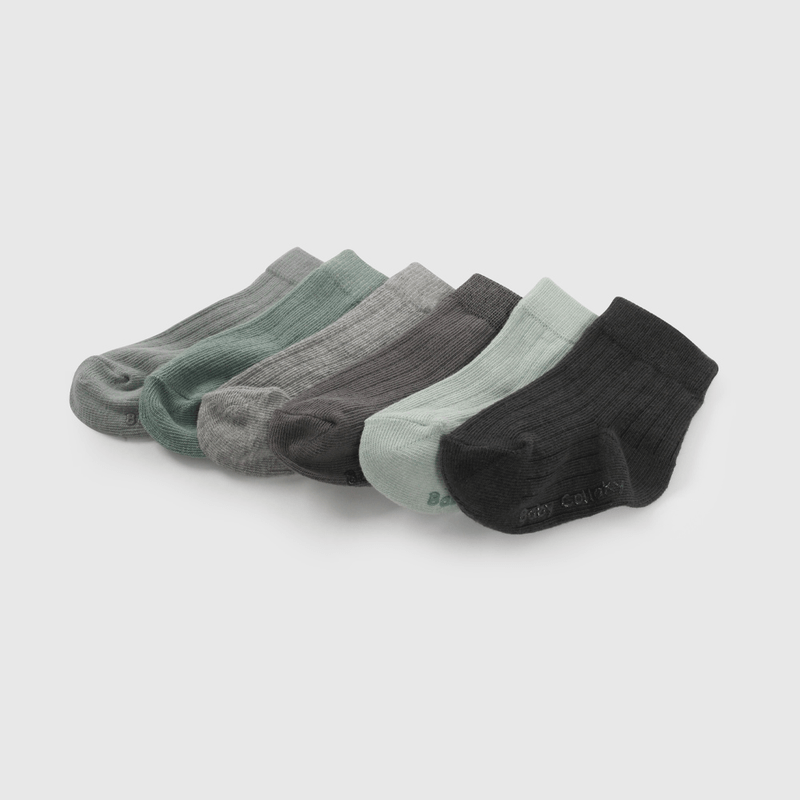Pack Seis Calcetines Multicolor De Niño Infantil talla 14/16 a 23/25