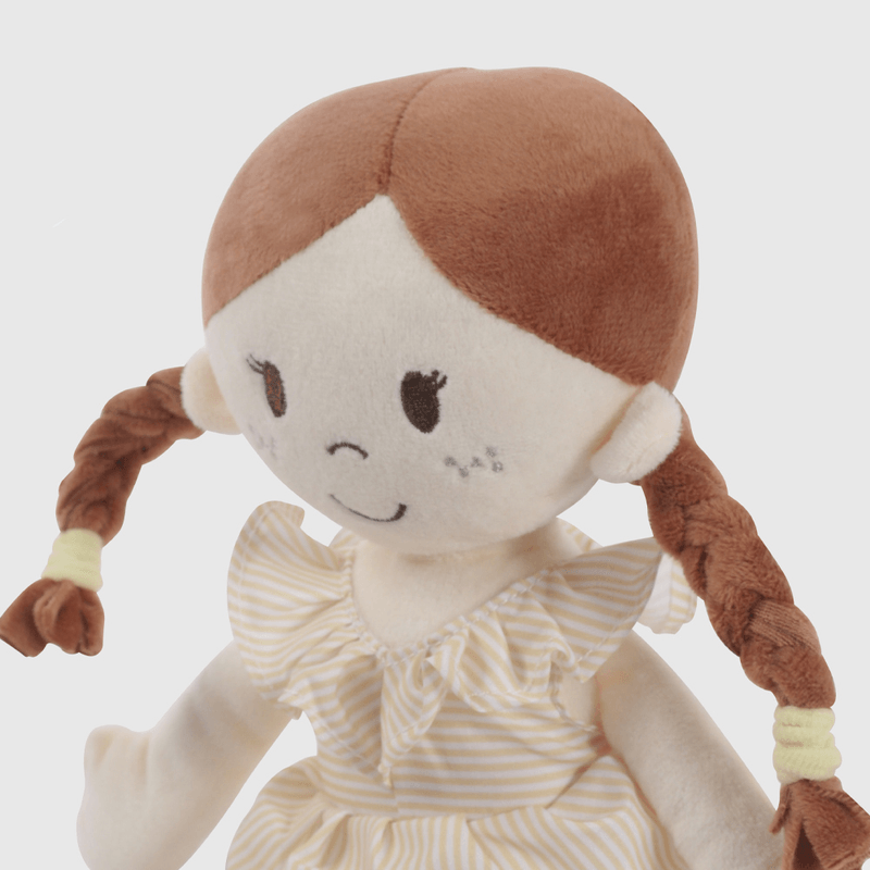 Muñeca Juguete de Niña Infantil Amarillo
