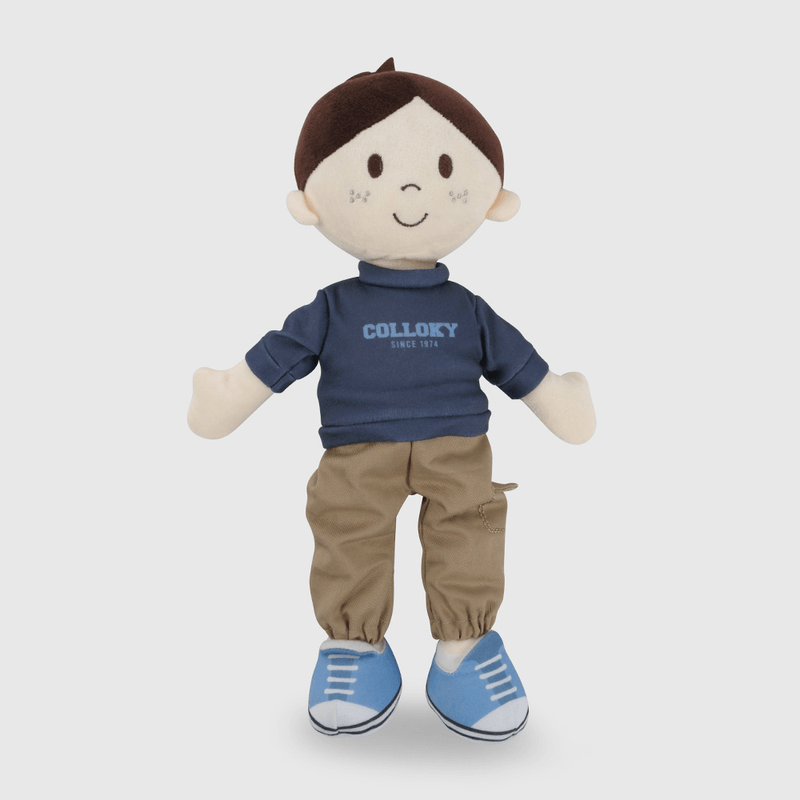 Muñeco Juguete De Niño Infantil Azul