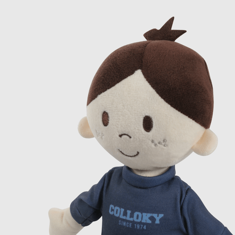 Muñeco Juguete De Niño Infantil Azul