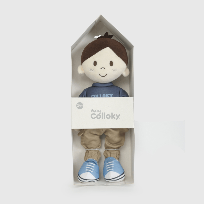 Muñeco Juguete De Niño Infantil Azul