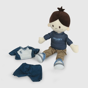 Outfit Muñeco De Niño Infantil Azul Talla Unica