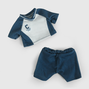 Outfit Muñeco De Niño Infantil Azul Talla Unica
