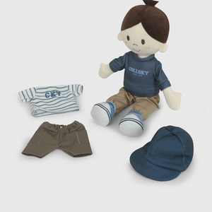 Outfit Muñeco De Niño Infantil Blanco Talla Unica