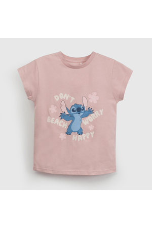 Pijama Rosado Lilo Stitch de Niña talla 2 a 12 años