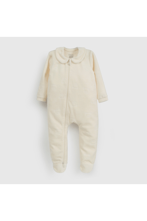 Pijama Beige Plush Osos de Bebé de New born talla 0/3 M a 12/24M