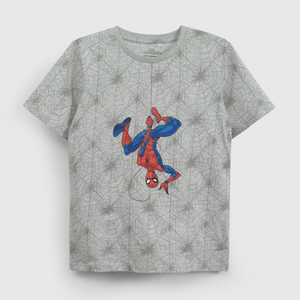 Pijama Gris Spiderman de Niño talla 2 a 12 años