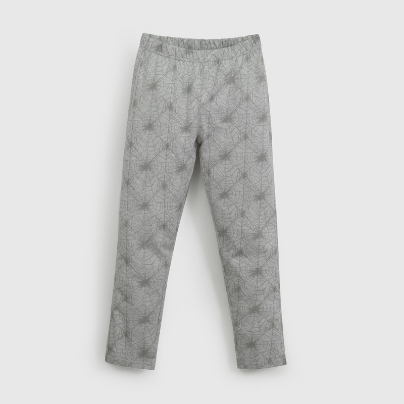 Pijama Gris Spiderman de Niño talla 2 a 12 años