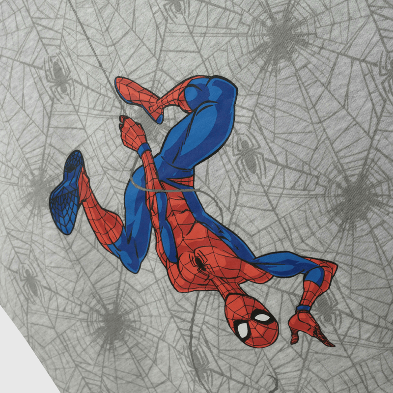 Pijama Gris Spiderman de Niño talla 2 a 12 años