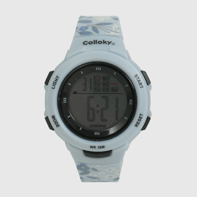 Reloj Celeste Flores de Niña talla Única