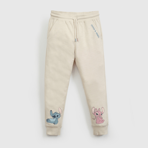 Buzo Beige Lilo Stitch de Niña talla 3 a 12 Años