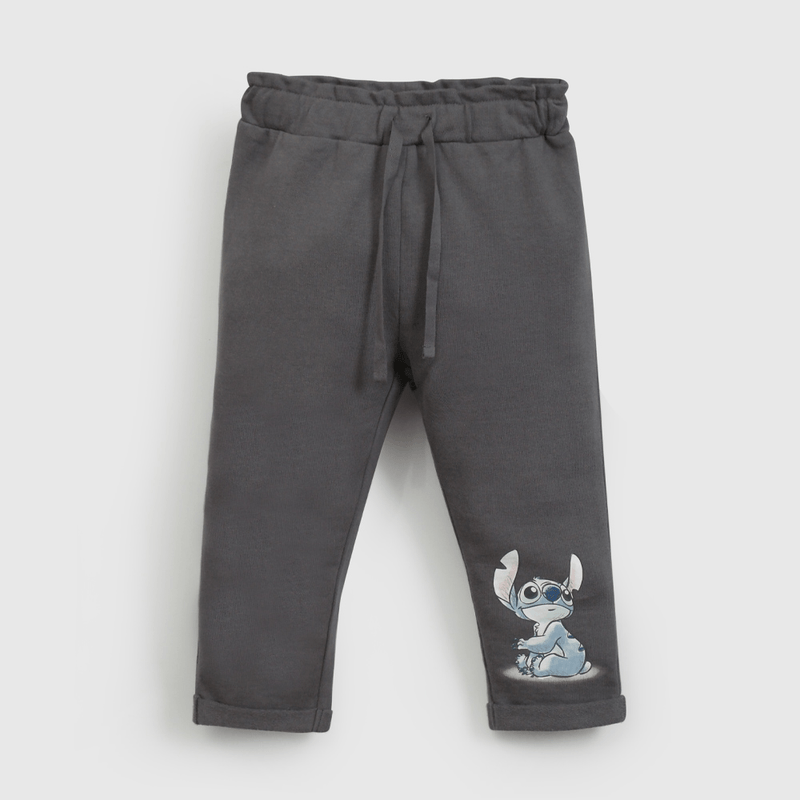 Buzo Negro Lilo Stitch de Niña Infantil talla 3/6 M a 24m/36 M