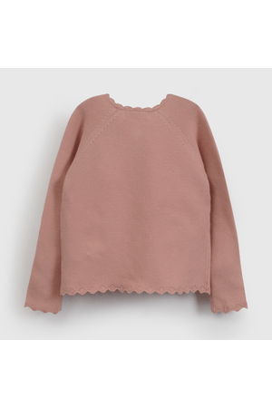 Chaleco Rosado Con Botones de Niña Infantil talla 3/6 M a 24m/36 M
