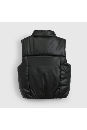 Parka Negra de Niña talla 3 a 12 Años