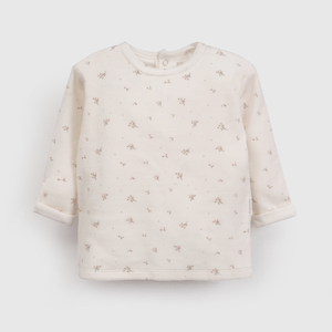 Clemente Blanco Plush Flores de Bebé de New born talla RN a 6/9 M