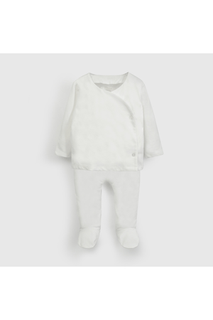 Clemente Blanco Unisex de New born talla RN a 6/9 M
