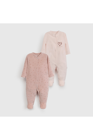 Pack Dos Ositos Rosado de Bebé de New born talla RN a 6/9 M