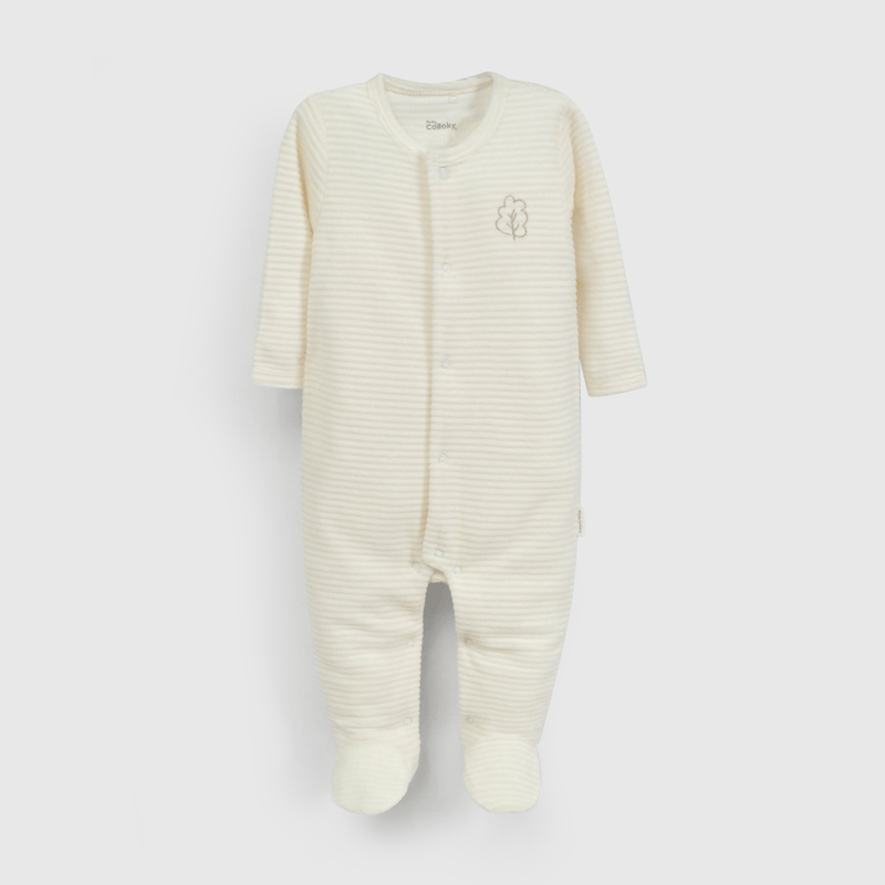 Osito Beige Plush Textura Unisex de New born talla RN a 6/9 M