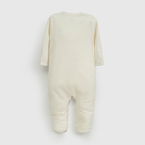 Osito Beige Plush Textura Unisex de New born talla RN a 6/9 M