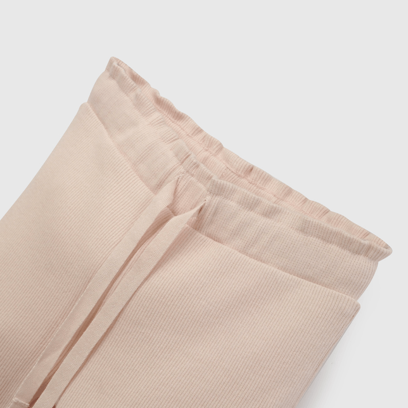 Pata Rosada Rib de Niña Infantil talla 3/6 M a 24m/36 M