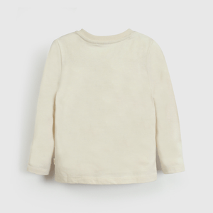 Polera Beige Team Player De Niño Infantil talla 3/6 M a 24m/36 M