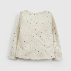 Polera Beige Colloky de Niña Infantil talla 3/6 M a 24m/36 M