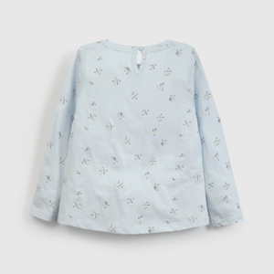 Polera Celeste Colloky de Niña Infantil talla 3/6 M a 24m/36 M